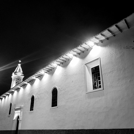 Iglesia La Merced Monochrome