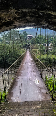 The Footbridge at Rio Negro