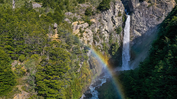 Los Ñadis Waterfall 1