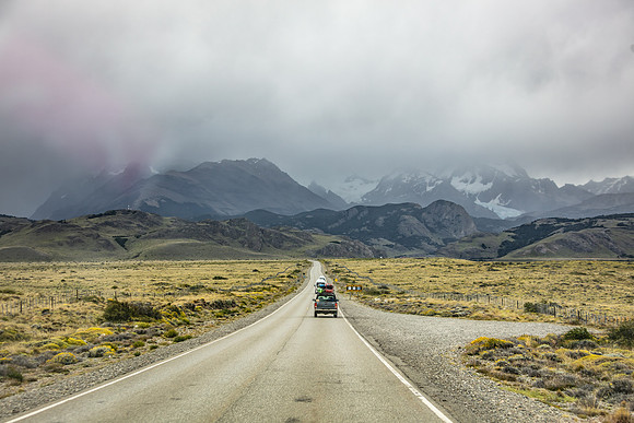 Nearing El Chaltén