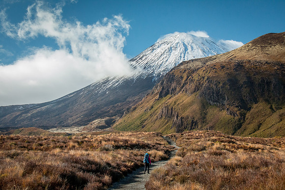 Approaching Ngauruhoe