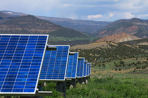 PV Array on the Western Slope