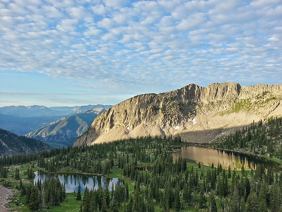 Alpine Lake Behind the Raggeds