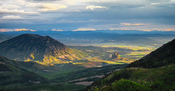 Needle Rock at Sunset