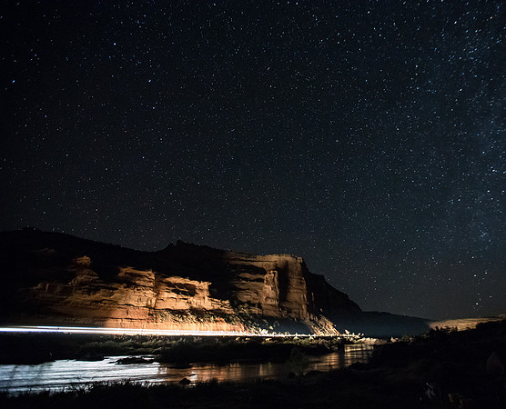 Night Train on the Colorado River