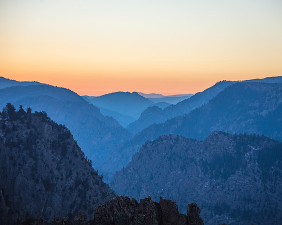 Pre-Dawn at the Black Canyon