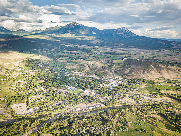 Paonia from the Bird's Eye