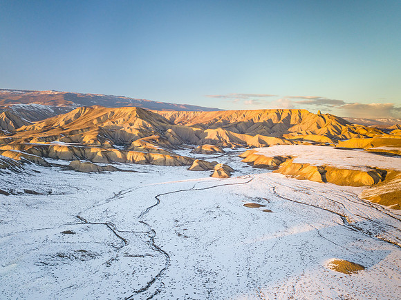 Winter Sunset at Devil's Thumb