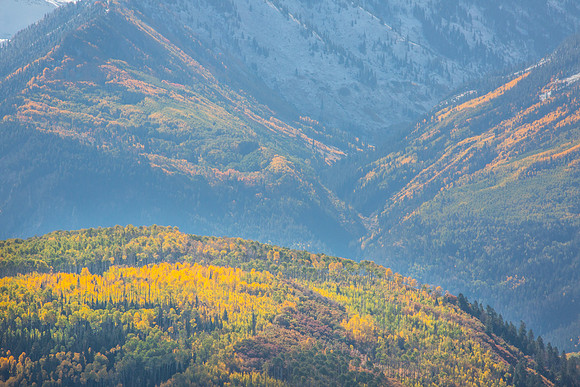 Hill and Valley in Fall