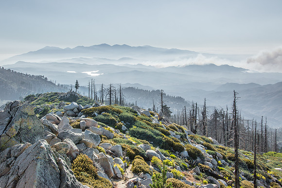 Western Wildfire from Butler Peak